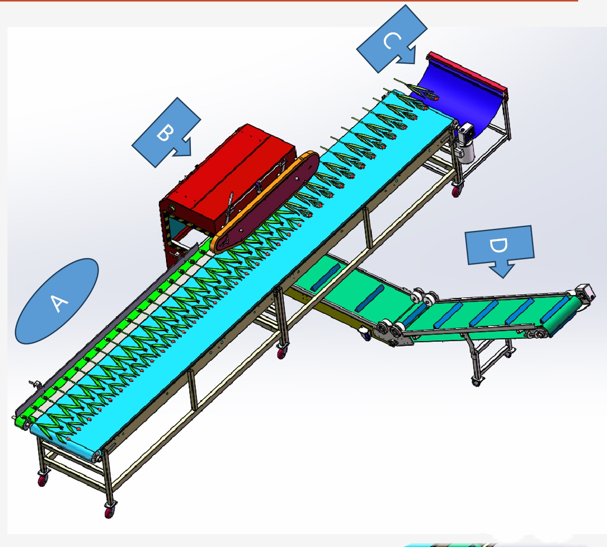 郁金香切球流水线