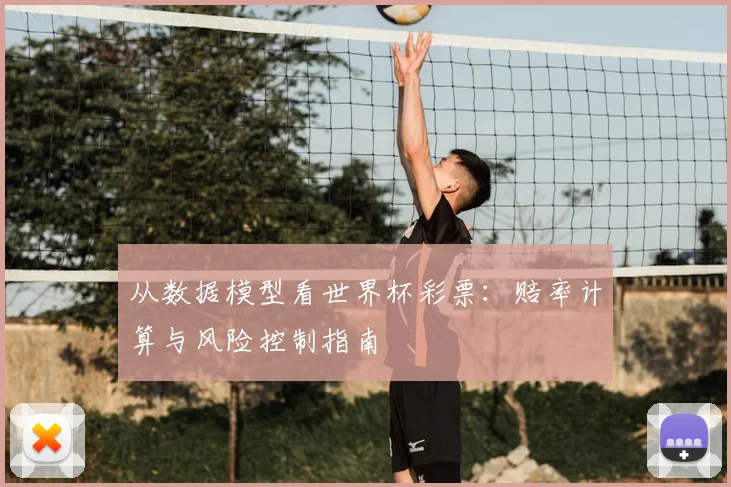 从数据模型看世界杯彩票：赔率计算与风险控制指南