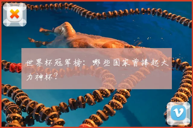 世界杯冠军榜：哪些国家曾捧起大力神杯？
