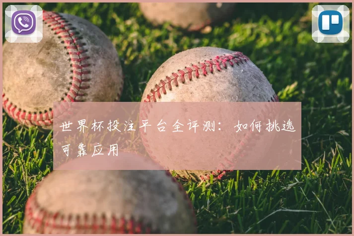 世界杯投注平台全评测:如何挑选可靠应用